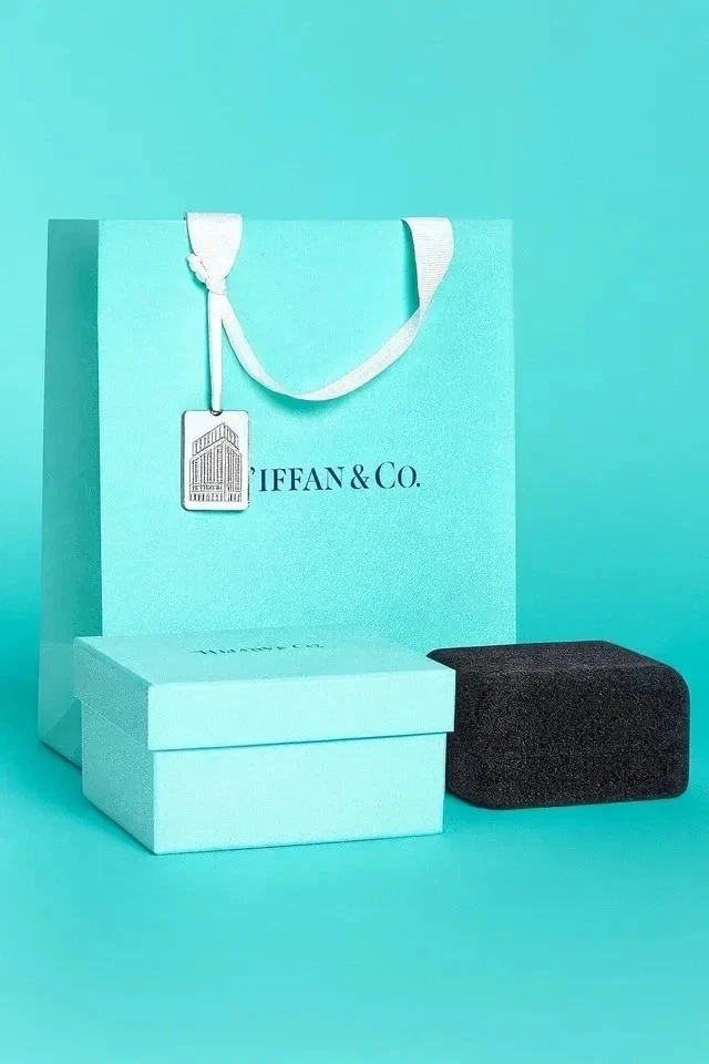 Tiffany & Co. Black Jewelry Box Set, 5-Piece Empty Jewelry Packaging Set thumbnail 3